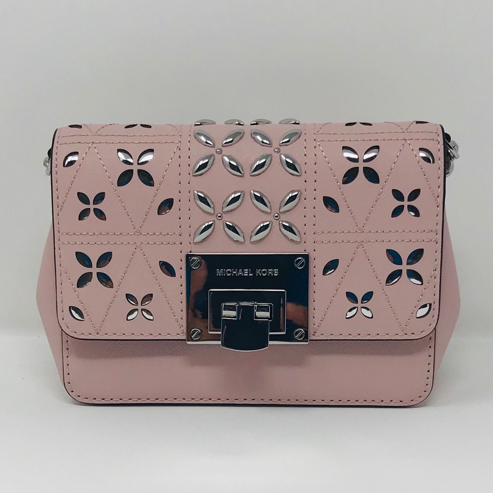 Michael Kors Tina Small Flap Clutch / Bag Floral